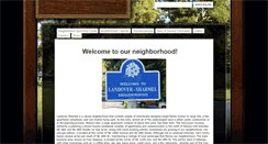 Desktop Screenshot of landoversharmel.org
