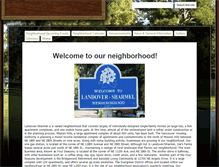 Tablet Screenshot of landoversharmel.org